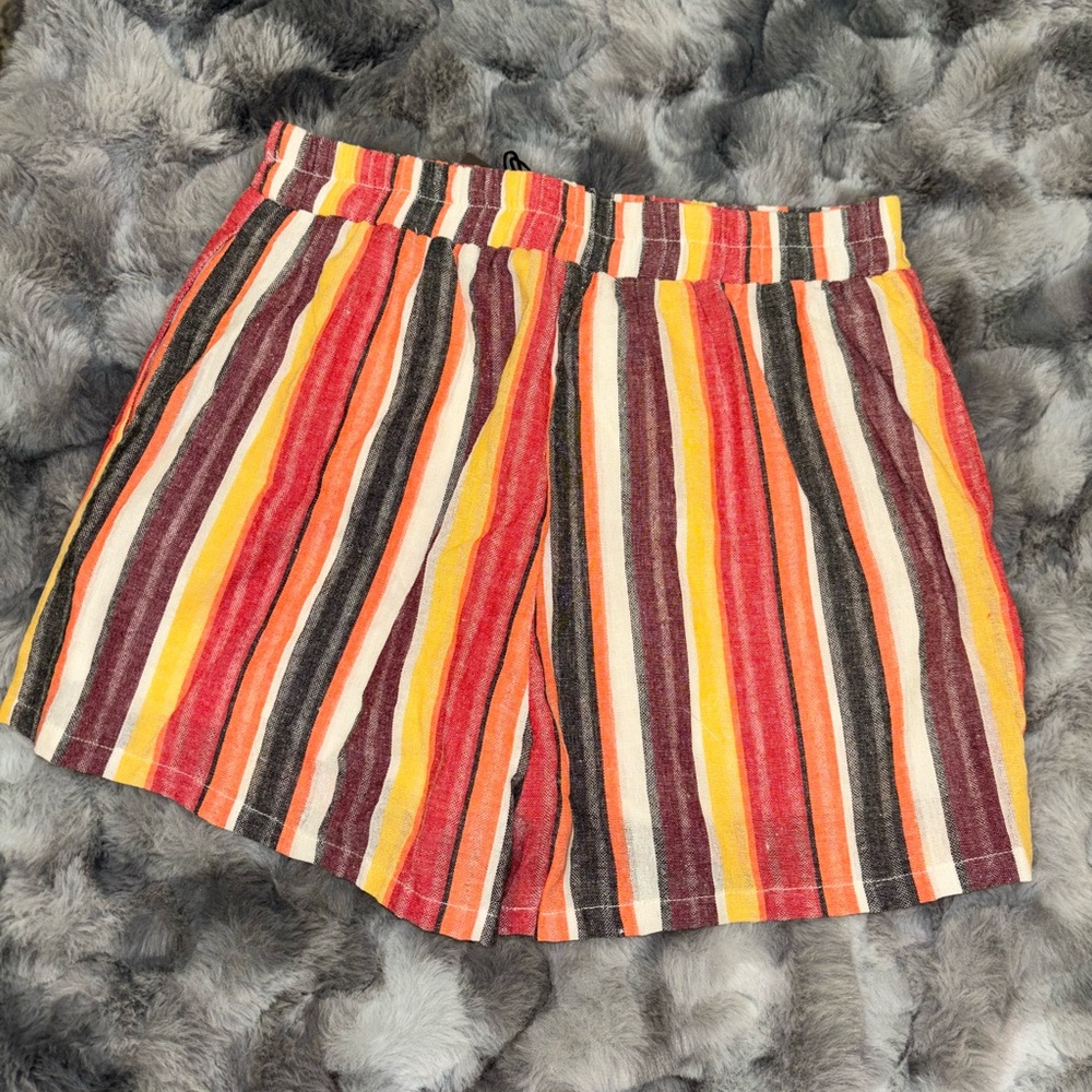 Striped shorts - Picture 2 of 4